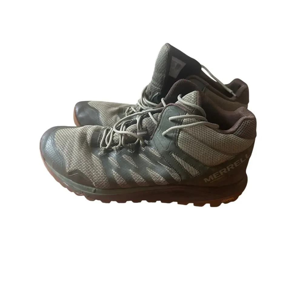 Merrell Nova 2 Mid Waterproof boots in an olive green colorway 14 n
